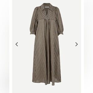 Samsoe Samsoe Gingham maxi dress